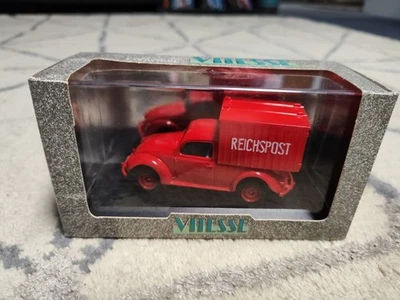 Vitesse 051A 1:43 Volkswagen VW Lieferwagen TYP 83 Reichspost 1945 Red Boxed - Image 1 of 4