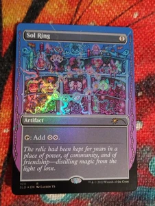 BORDERLESS FOIL Sol Ring - Secret Lair - NM - Magic: The Gathering - MTG - Bild 1 von 1