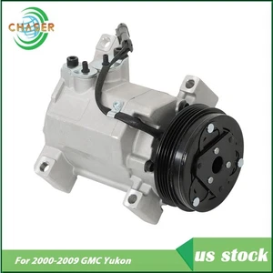 A/C AC Compressor W/Clutch Fit For CHEVROLET SUBURBAN 2500 2000-2002 15-21127 - Foto 1 di 14