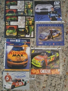 7 Autographed Nascar Legends From The 90's - Picture 1 of 17