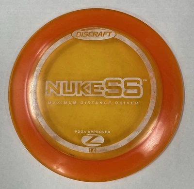 Discraft (Used) 💎 Elite Z NUKE SS -  Orange PFN OOP HTF 174g Rare💎 - Image 1 of 4
