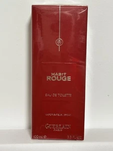 Habit Rouge EDT For Men 3.3 Rare - Picture 1 of 4