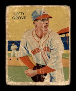 1934 Diamond Stars #1 Lefty Grove   F X2761404