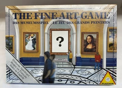 Vtg 1996 The Fine Art Game By Piatnik Complete Set in English Multi-Languages - Image 1 of 2