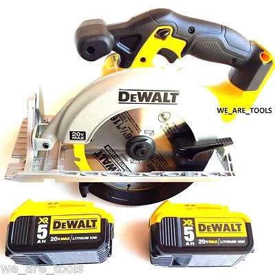 Sierra circular inalámbrica Dewalt DCS391 20V 6 1/2, 2) baterías DCB205 5,0 AH 20 vol Foto 1 de 4
