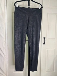 Vera Wang Snake Skin Leggings Large - Picture 1 of 4