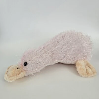 Ganz Webkinz Pink Googles Platypus 12" Stuffed Animal HM208 Eyelash Plush NoCode - Image 1 of 4