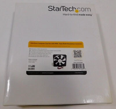 Ventilador de caja de computadora StarTech 120x25 mm con ventilador PWM12025PWM Foto 1 de 4