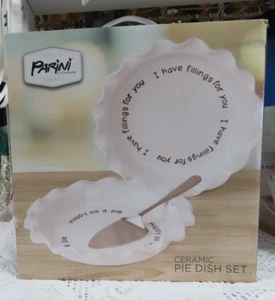 Neu im Karton Parini 3 Stck. KERAMIK KUCHEN "GLÜCKLICH WIE EIN KUCHEN" SCHALENSET IN VERSIEGELTER BOX. - Bild 1 von 4