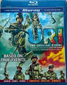 URI - THE SURJICAL STRIKE BRAND NEW BOLLYWOOD BLURAY - VICKY KAUSHAL, KRITI KULH - Picture 1 of 2