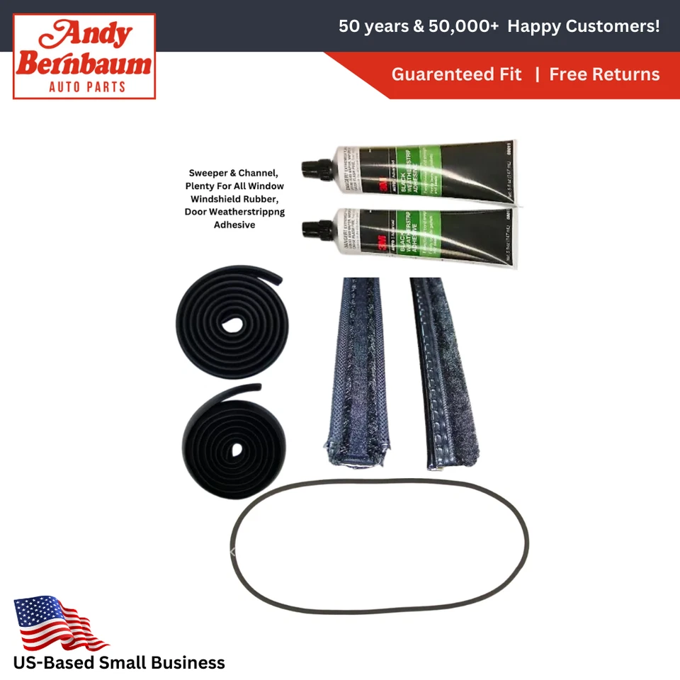 For 1954-1956 Dodge  C Series Truck Master Rubber Weatherstrip Kit - Image 1 of 4