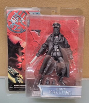 Boneco de ação MEZCO TOYZ HELLBOY 1.5 OFICIAL KROENEN 7" 2004 NOVO EM FOLHA RARO *EUA - Imagem 1 de 4
