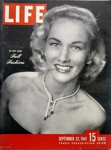 Life Magazine September 22 1947 Homing Pigeons Jewish Exodus Refugees Fashion - Photo 1/3