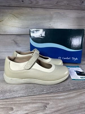 DREW Mujer Talla 9 N Rosa Mary Jane Hueso Cuero 14375-9L Ortopédico, Antes $149. Foto 1 de 4