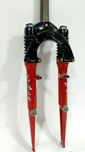 Marzocchi  XC R Federgabel 1 1/8" BJ 1997 Top Vintage 26" RAR in Rot 182mm - Bild 1 von 16
