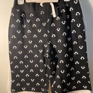 **Brand New** True Religion Boys 2 Pack Shorts Black White Size Small - Picture 1 of 10