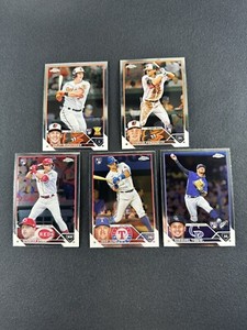2023 Topps Chrome Baseball U-Pick (Complete Your Set) #1-220 - Several Rookies