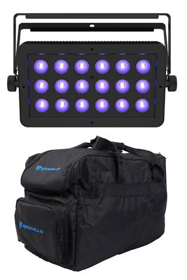 Chauvet DJ LED Shadow 2 ILS DMX Black Light w/Eye Candy Effects D-Fi USB+Bag - Image 1 of 4