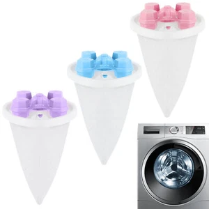 Floating Pet Hair Catcher Laundry Lint Hair Remover Filter For Washing Machine - Picture 1 of 12