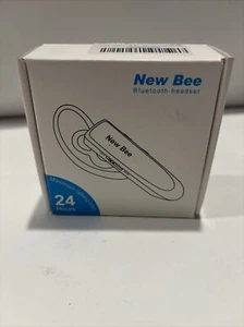 Neu Bee Bluetooth Ohrhörer V5.0 kabelloses Freisprech-Headset mit Mikrofon 24 Stunden - Bild 1 von 7