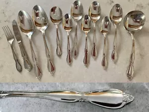 Oneida Community Lot 12 Pcs CHATELAINE Teaspoon Soup Serving Ladle 2 Toddler - Picture 1 of 6