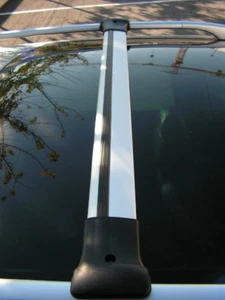 Juego de rieles de barra transversal de aluminio para adaptarse a las barras laterales del techo para adaptarse a Ford Transit Connect (2012+) - Imagen 1 de 3