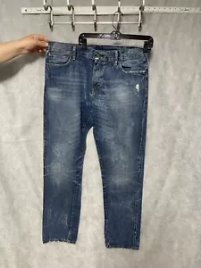 Denim & Supply Jeans Men 36X34 Blue Denim Stone Wash Pocket Preppy Ralph Lauren - Picture 1 of 13