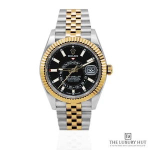 Rolex Sky-Dweller 336933 - 2024, Full Set Bi-Metal 42mm Jubilee Black Dial - Picture 1 of 7