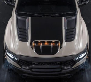 Dodge Hornet Bonnet Stripes Graphics 2023-2024 Vinyl Decals - Picture 1 of 4