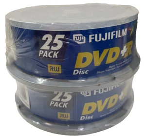 Fuji Film 2 - 25er Pack DVD+R 4,7 GB/GO 120 Minuten Neu und versiegelt! - Bild 1 von 8