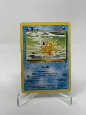 Pokemon Uncommon Base Set 2 Magikarp 50/130 Non-holo NM - Image 1 of 2