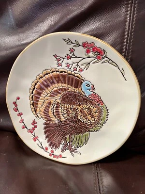 New Spectrum Designz Turkey 8” Salad Plate