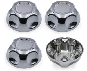 4PCS Chrome Plastic Wheel Hub Center Caps Hubcaps Ford Ranger Explorer Car 5 Lug - Picture 1 of 4