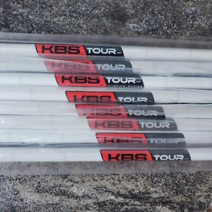 New $500 KBS Custom Pearl White  & Red 110R 4-PW Tapered .355 - Picture 1 of 1
