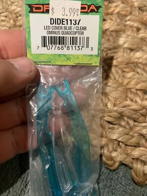 DIDE1137 BLUE/CLEAR LED COVERS (OMINUS) - Image 1 of 4