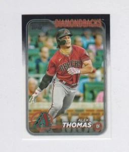 (12) Alek Thomas 2024 TOPPS SERIES 1 BASE CARD LOT #282 ARIZONA DIAMONDBACKS - Picture 1 of 1