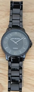 Van Heusen Men's Watch VAN8593BU Diamond Collection Stainless Steel Blacked out - Picture 1 of 7