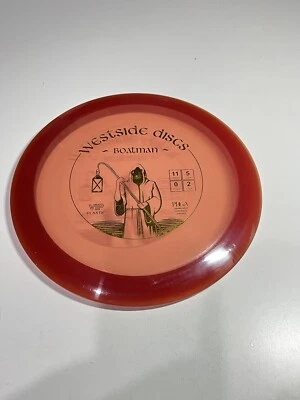 Disc Golf Westside Tournament Faceless  Boatman 170g Used - Image 1 of 4