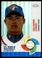 2009 Topps Chrome World Baseball Classic Blue Refractor #W90 Chi-Hung Cheng /199