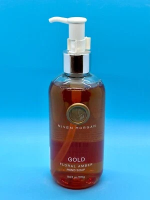 HTF Niven Morgan Gold Floral Amber 9.5 oz Hand Soap – NEW! - Image 1 of 4