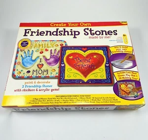 Create Your Own Friendship Stones Made By Me Paver Garden Stone Arts and Crafts - Picture 1 of 2