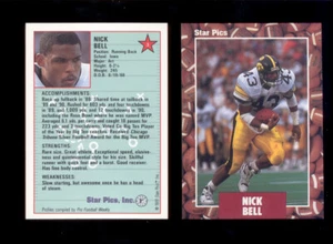 1991 Star Pics NICK BELL Oakland Raiders Rookie Card - Picture 1 of 1