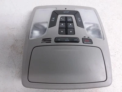  Toyota Sienna 2017 gris claro consola superior montado en el techo con techo corredizo OEM Foto 1 de 4