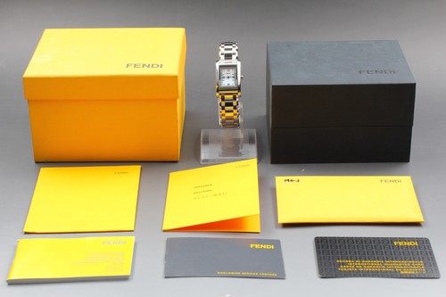 [Quasi come nuovo set completo] Orologio da donna FENDI 7600L Tank Quartz 21 mm con scatola GIAPPONE