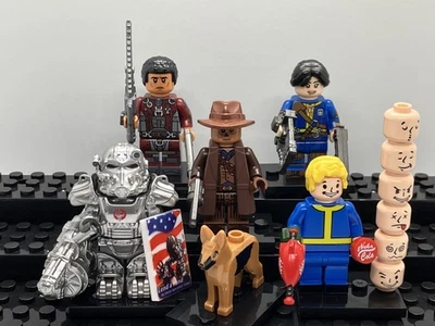 Juego de 5 figuras Lego Fallout personalizadas Foto 1 de 4