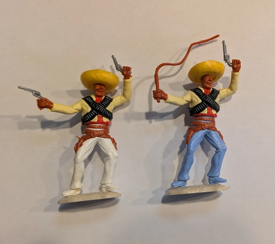 3 X BANDIDOS MEXICANOS VAQUEROS TIMPO VINTAGE - SALVAJE OESTE Foto 1 de 2