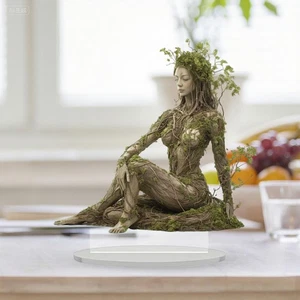 Böhmische Statue Plakette Schreibtisch Dekoration Ornament Kunst Stil Wohndeko - Bild 1 von 5