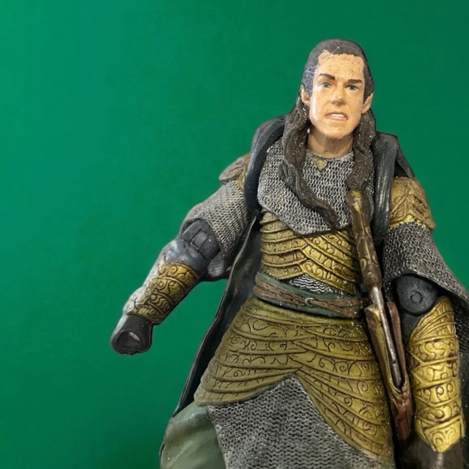 Figura de acción de colección El Señor de los Anillos Juguete ELROND LOTR Suelta Como Está Usada Foto 1 de 4
