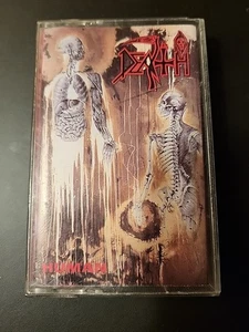 Death - Human US Relativity Vintage  cassette DEATH metal 1991 Plays - Foto 1 di 7