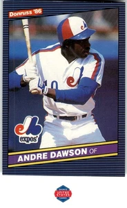 1986 Donruss #87 Andre Dawson - Picture 1 of 2